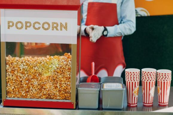 Louer machine pop-corn