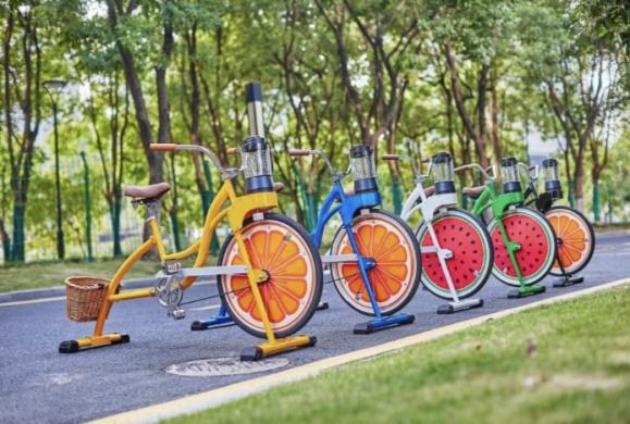 Vélo à smoothie : sport et gourmandises